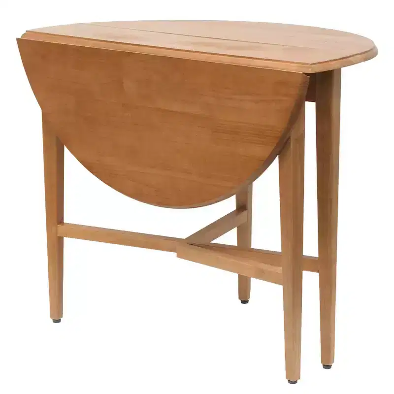 Hannah Double Drop Leaf Dining Table Wood/Light Oak - Winsome