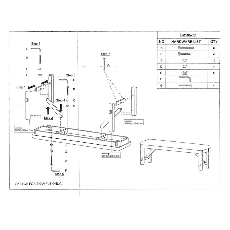 Transitional Style Wood and Fabric Upholstery Bench with Padded Seat, Brown