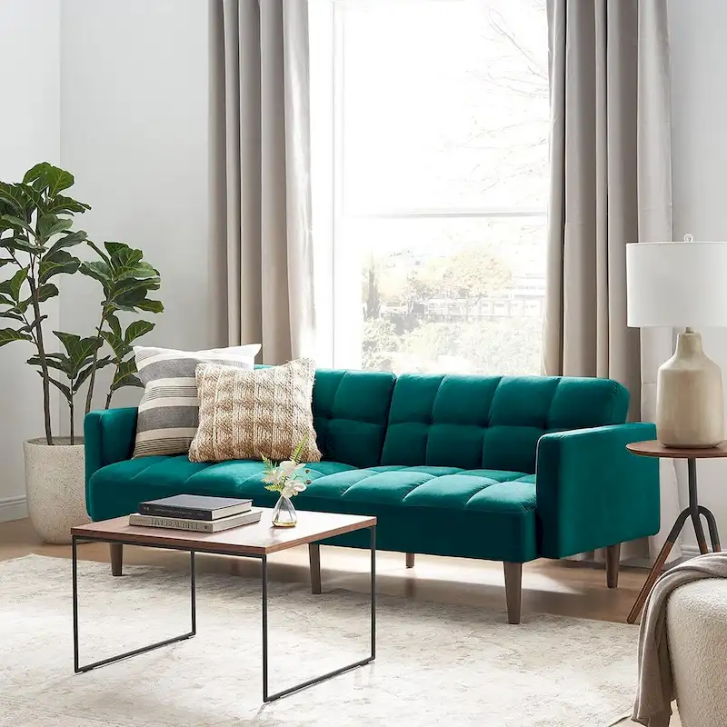 Mopio Aaron Futon Convertible Sofa Sleeper Futon