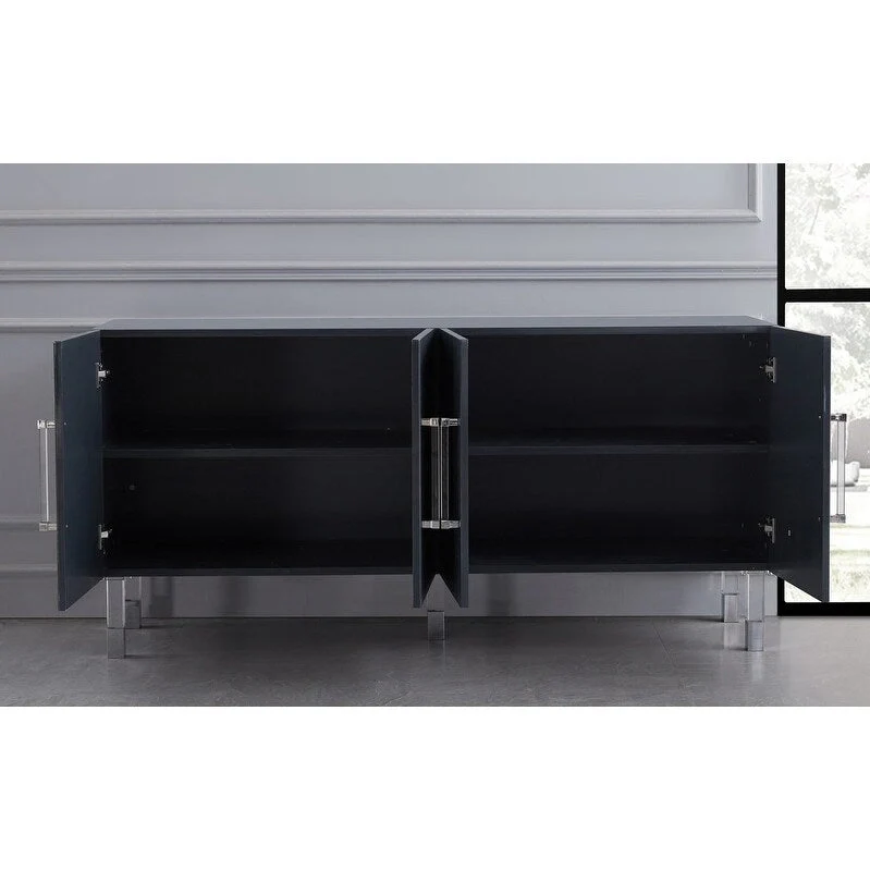 64 Sideboard with Acrylic Legs