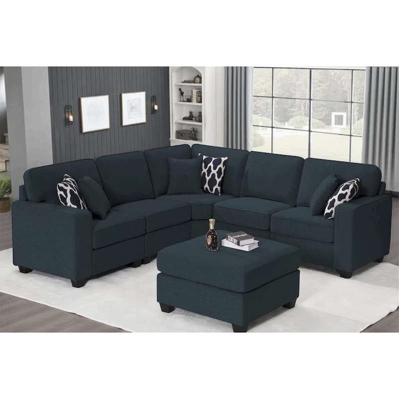 Flexible Combination Module Reversible Sectional Sofa