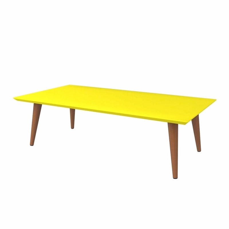 Utopia 17.52 High Rectangle Coffee Table with Splayed Legs