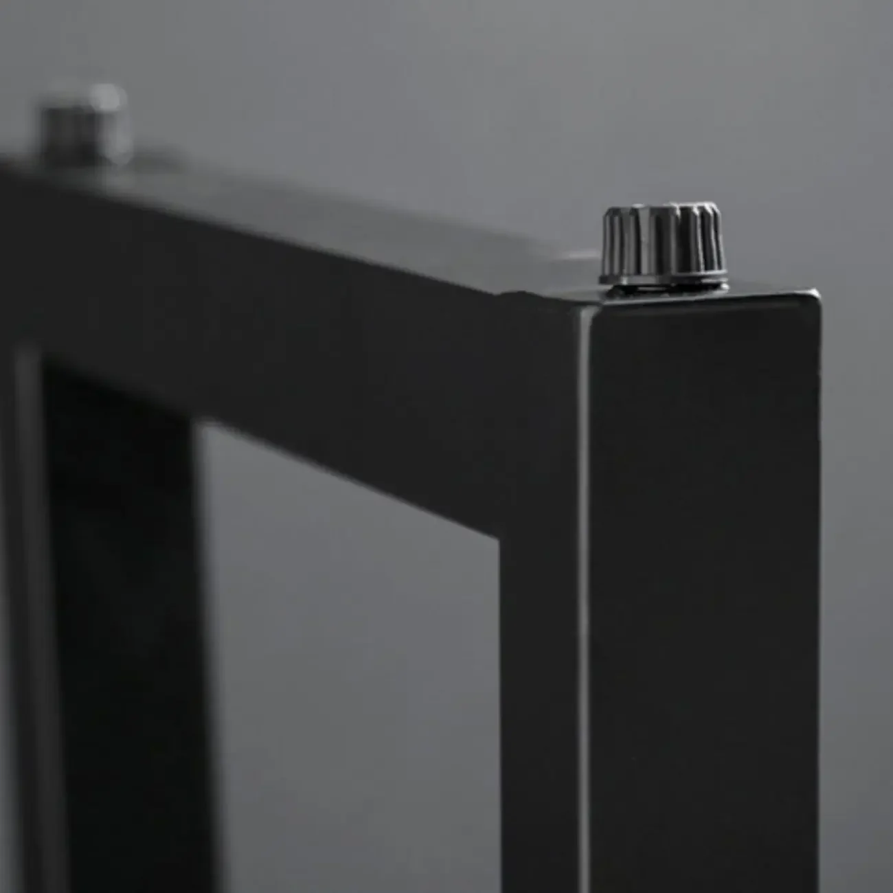 Industrial Brown Wood and Iron Structure Bar Tables