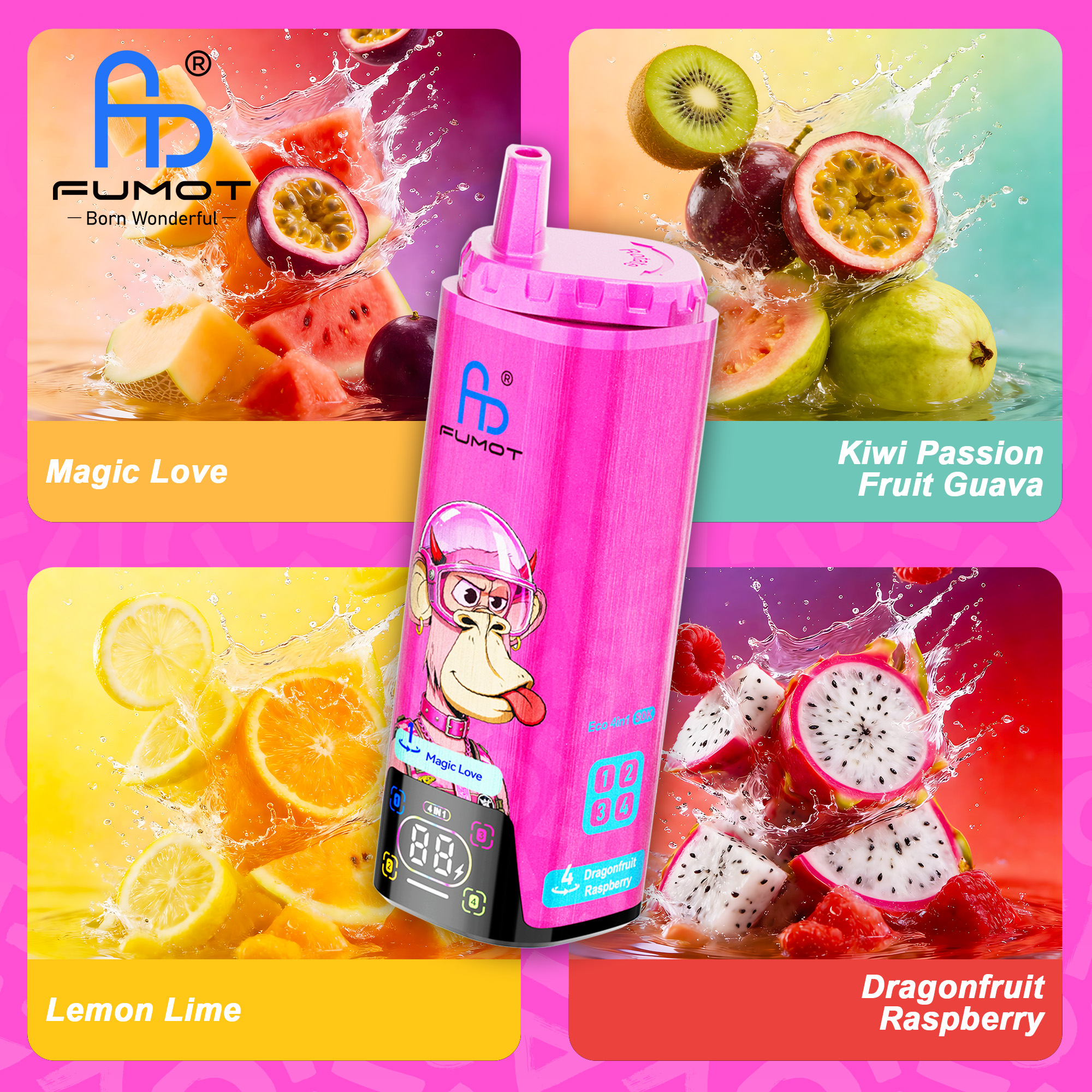 FUMOT ECO 4IN1 80K - EU STOCK