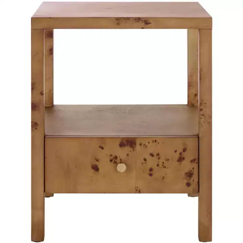 Willshine 1 Drawer Accent Tabl - ACC6613 - Natural - Safavieh