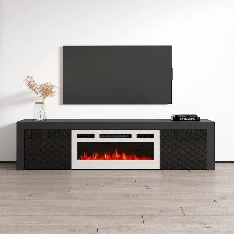 Dia WH-EF Electric Fireplace 71  TV Stand