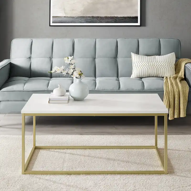 Middlebrook Designs Geller Metal Frame Coffee Table