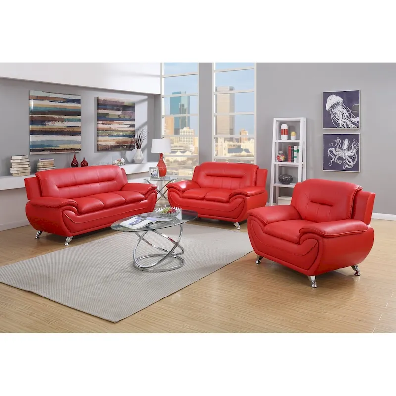 Sanuel 3 pieces living room sets