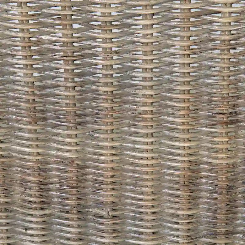 Natural Rattan Cushioned Dining Accent Chair by East at Main