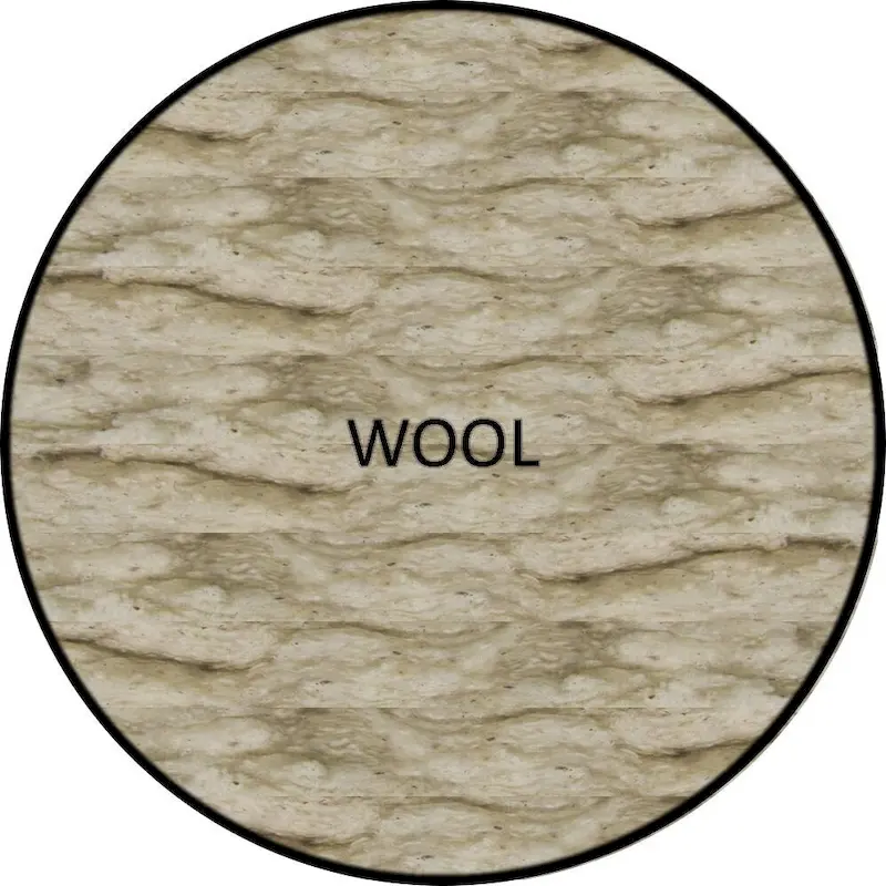 8 inch Wool Fiber Futon With Cotton Case