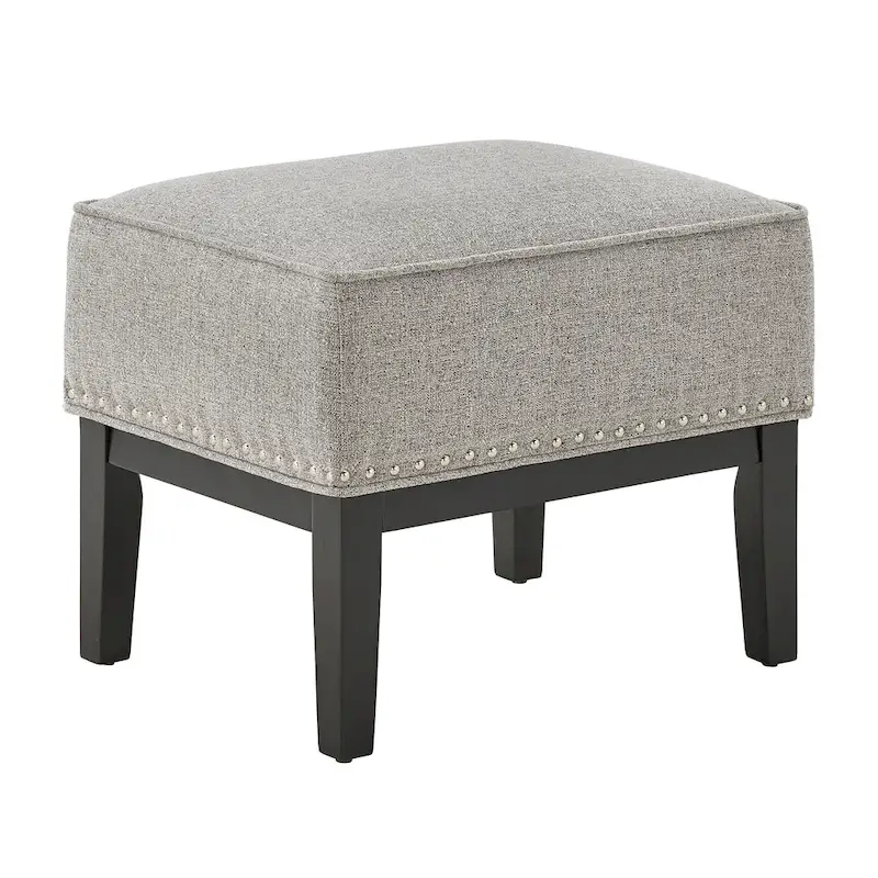 Capella Highback Wing Lounge Chair with Footstool by iNSPIRE Q Artisan