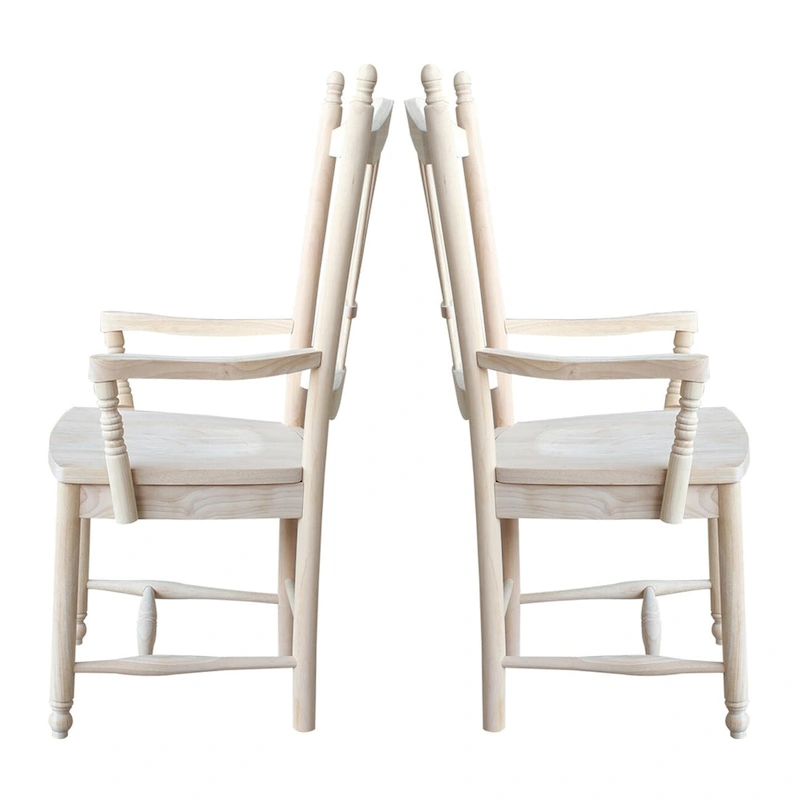 International Concepts Sheafback Chair with Arms