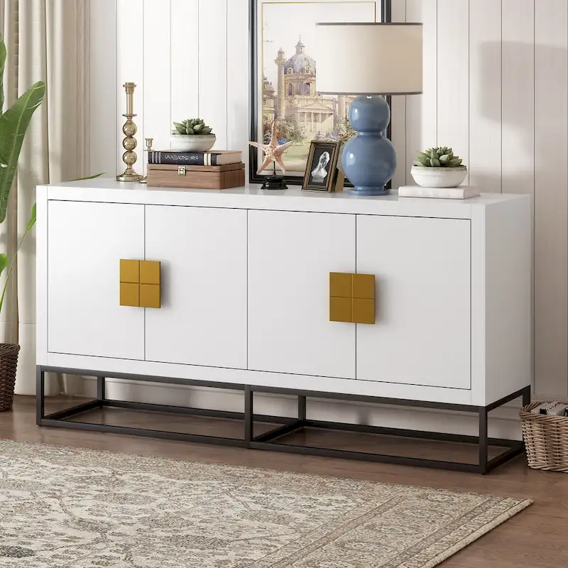 Sideboard with Adjustable Shelves