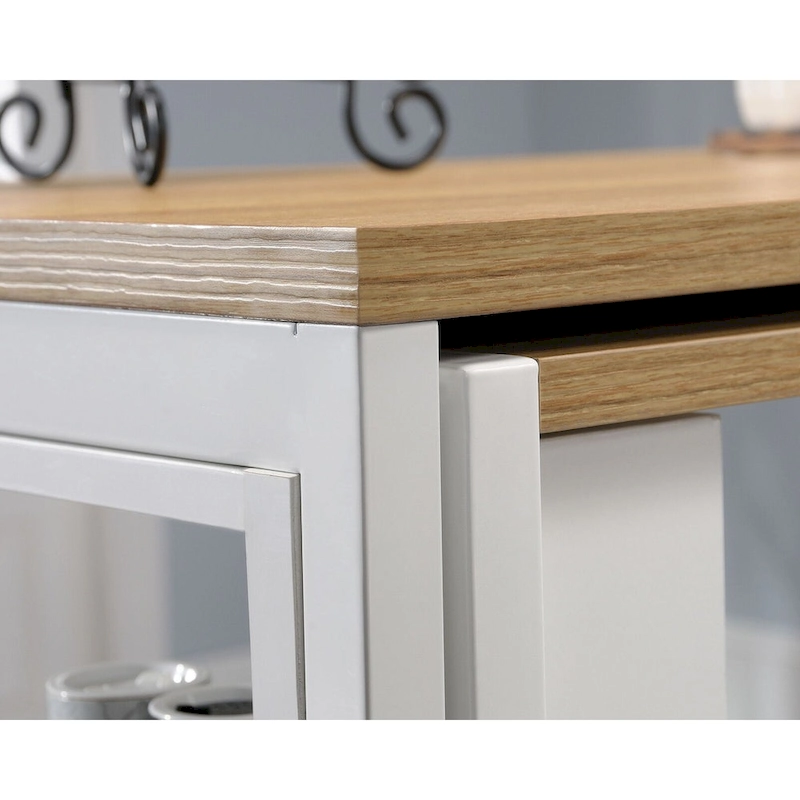 Kitchen Island Baltic Oak/white