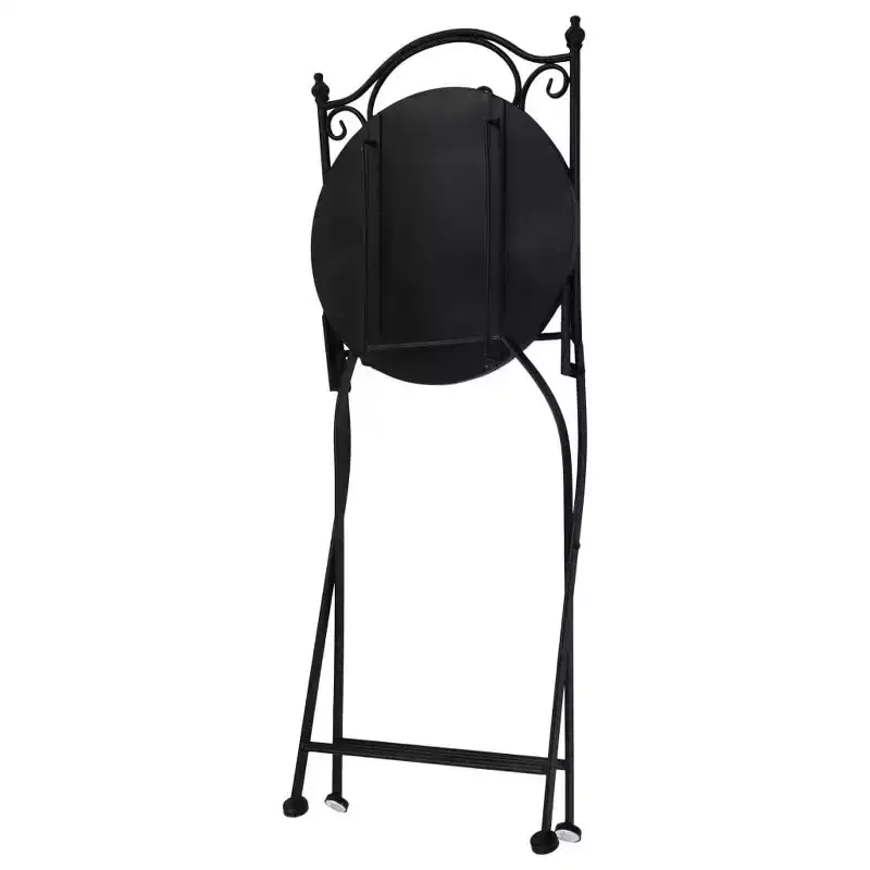 vidaXL Mosaic Bistro Set Terracotta Powder-coated iron, ceramic tile