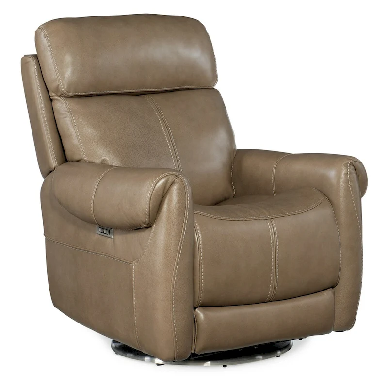 Hooker Furniture RC600-PHSZ-POWER-RECLINER Sterling 36 Wide Leather