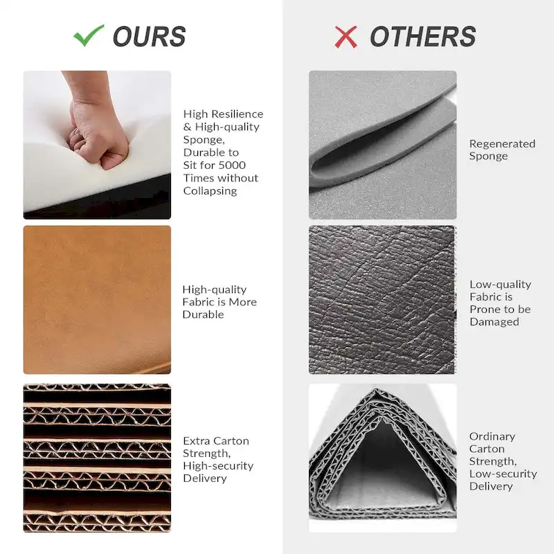 Felice Modern Swivel Height Adjustment Diamond-Tufted Office Chair by HULALA HOME