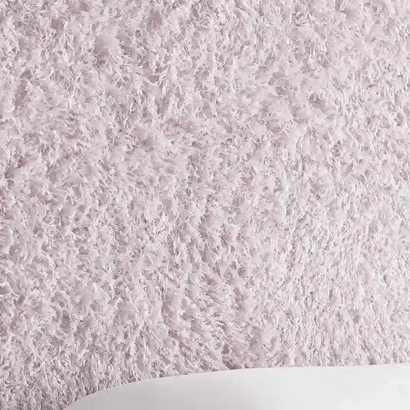 Mo' Fluffy Feathers College Headboard with Legs - Plush Texture