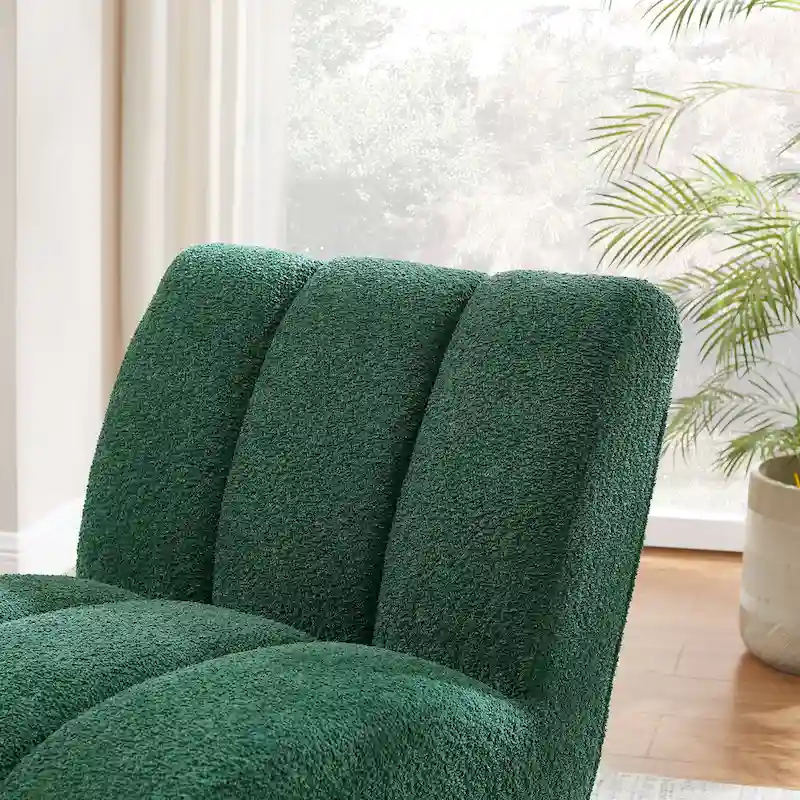 Art Leon Modern Armless Accent Chair Setional Loveseat Sofa