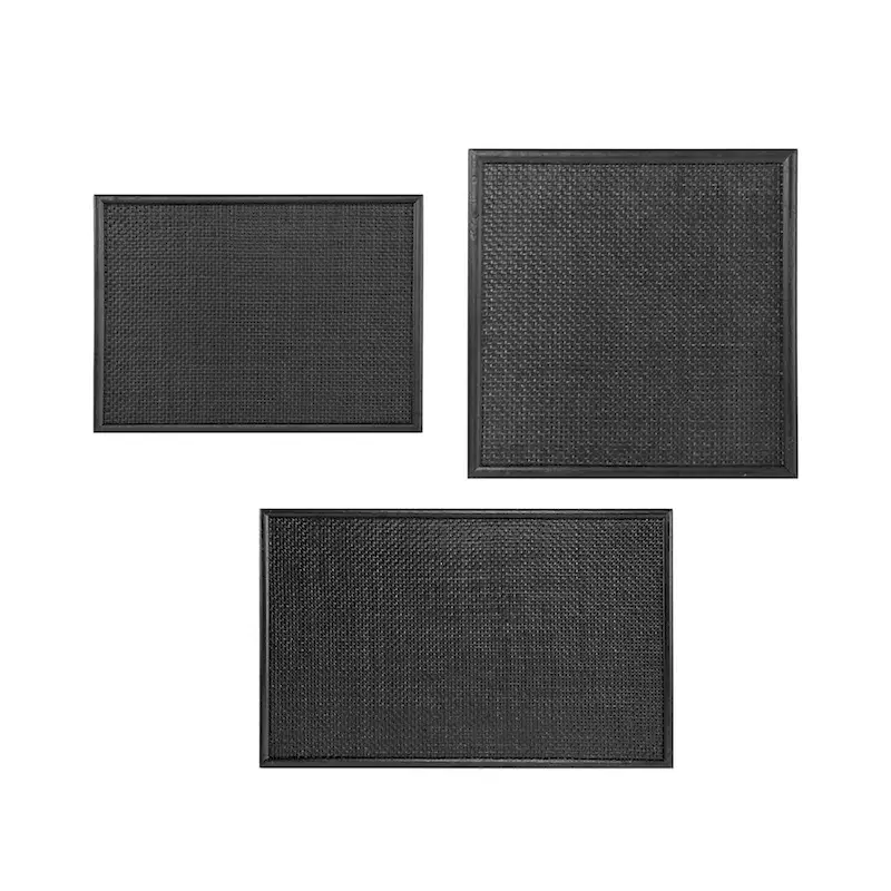 Two Tone Nesting Side Tables - Black/Gold