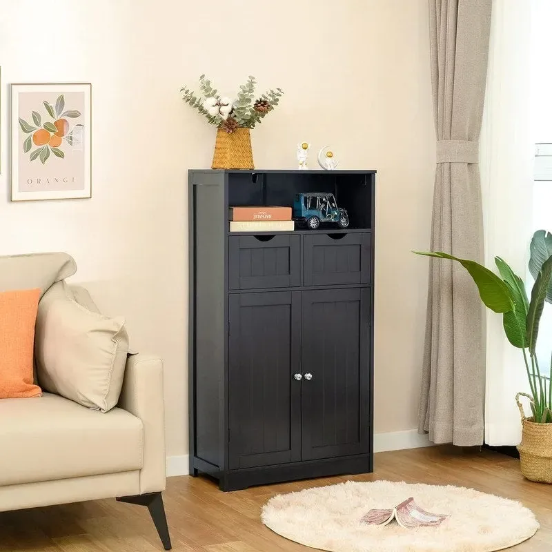 Floor Storage Cabinet with 2 Doors (11.8