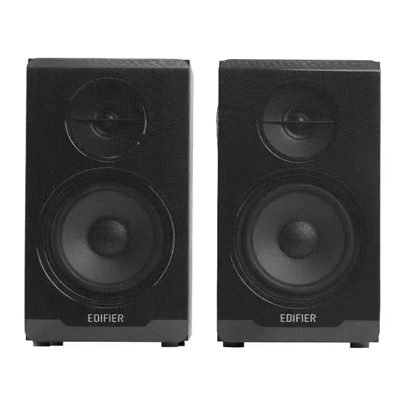Edifier 10-Watt-Continuous Bluetooth R33BT Active Computer Speaker Set with 3.5-In. Woofers, Aux Input, and Top-Mounted Controls, Pair