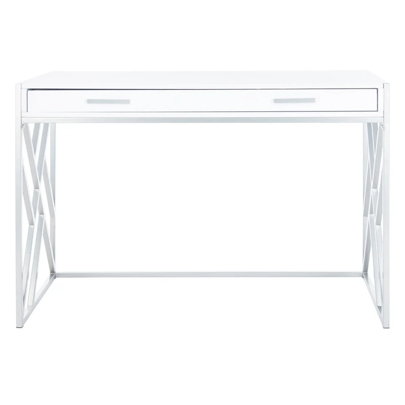 SAFAVIEH Manila Modern Dual-Tone 1-Drawer Desk