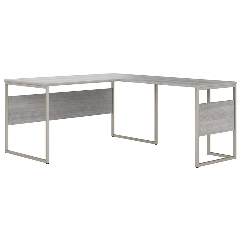 Hybrid 60W x 30D L Shaped Table Desk by Bush Business Furniture