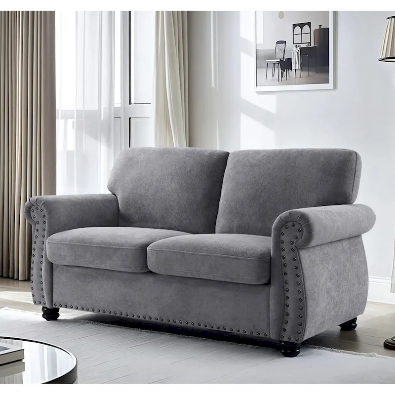 Soft Velvet Loveseat