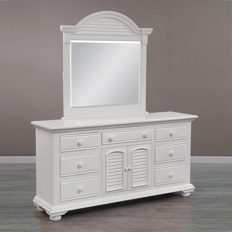 Beachcrest Triple Dresser and Optional Mirror
