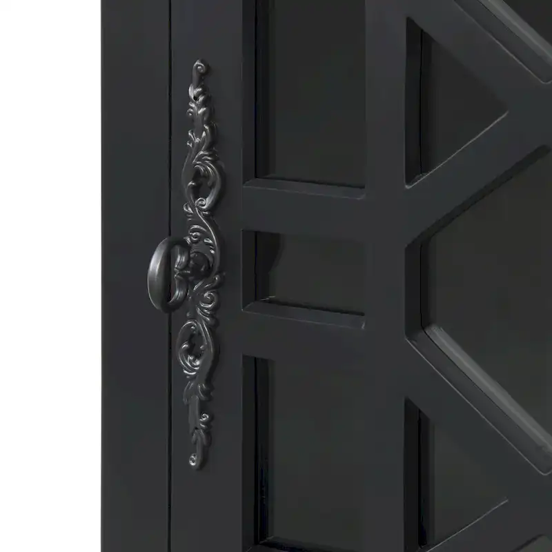 Elegant Chairside Table with Power by Martin Svensson Home