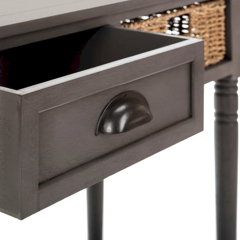 SAFAVIEH Edyth Grey Console - 44.5 x 13.4 x 31.5 - 45Wx13Dx32H