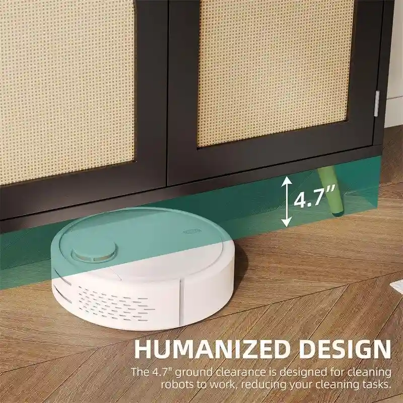 Buffet Sideboard Cabinet - 13.78 D x 31.49 W x 29.53 H