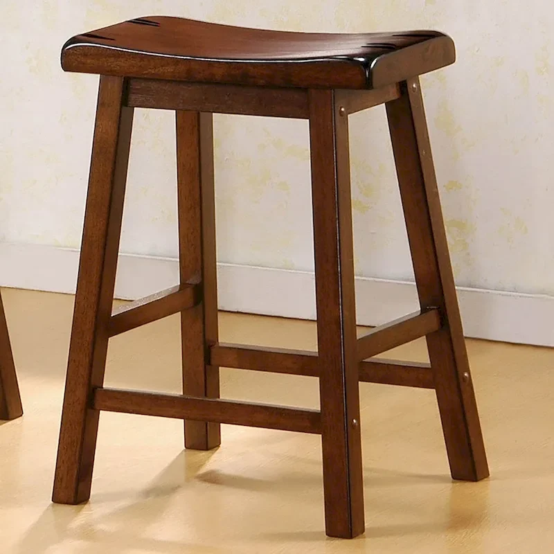 Saddle-style Stools (Set of 2)