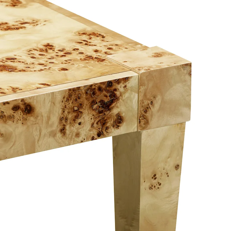 Burl End Table