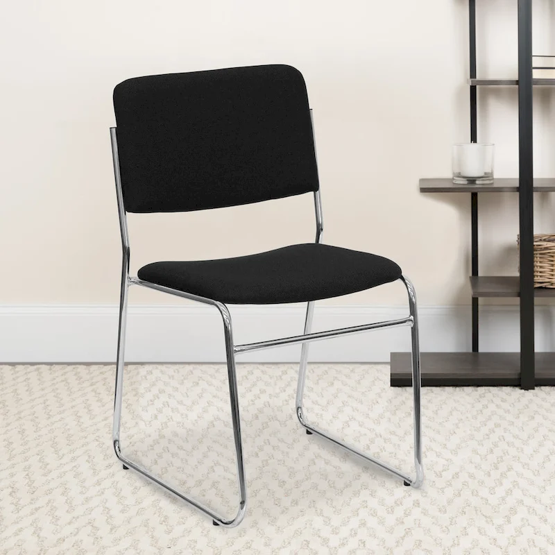 500 lb. Capacity High Density Stacking Chair with Sled Base