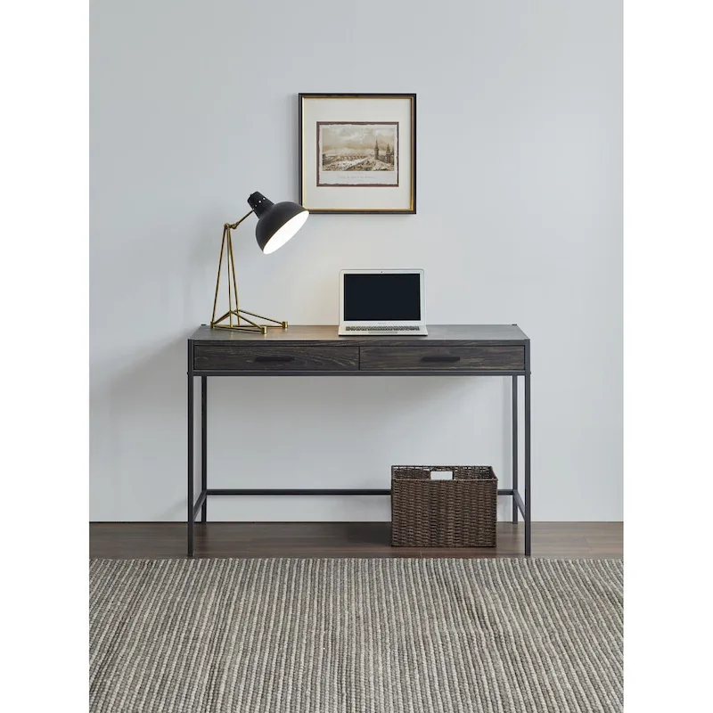 2-Drawer Writing Desk with Laminate Finish