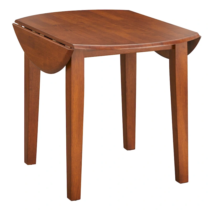 Simple Living Rollo Solid Wood Drop Leaf Dining Table