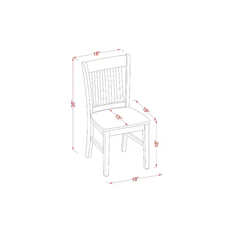 HomeStock 5 Piece Linen White Dining Table Set