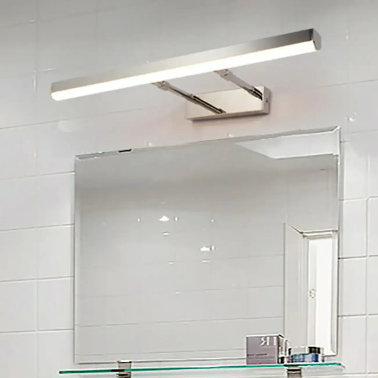 Modern Black LED Bathroom Vanity Light  with Integrated LED