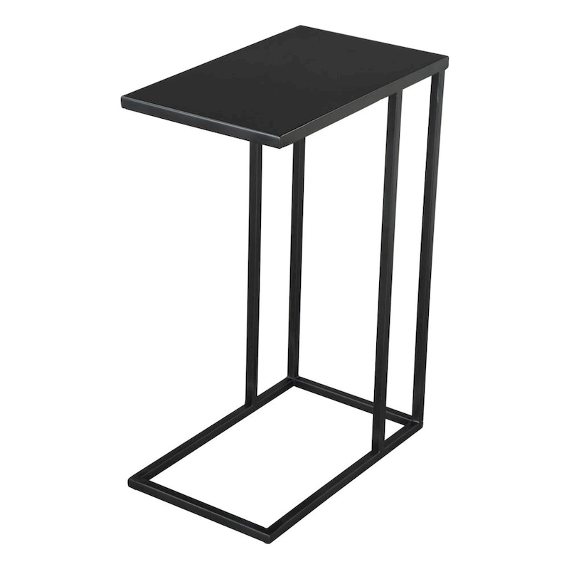 HomeRoots 24 Black Iron Abstract End Table - 17' X '23.6' X '11
