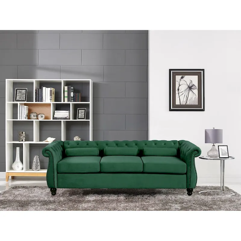 Mid-Century Modern Stationary Sofa