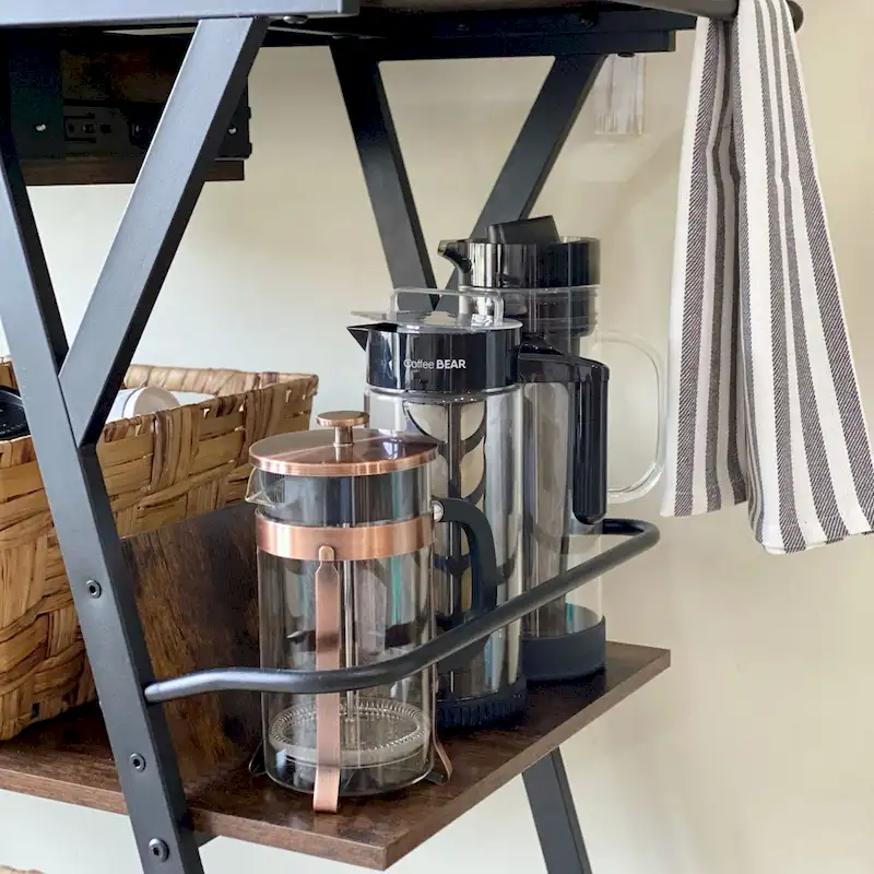 41.7 inch Wide Rolling Kitchen Island with Drawer - 41.7 inch