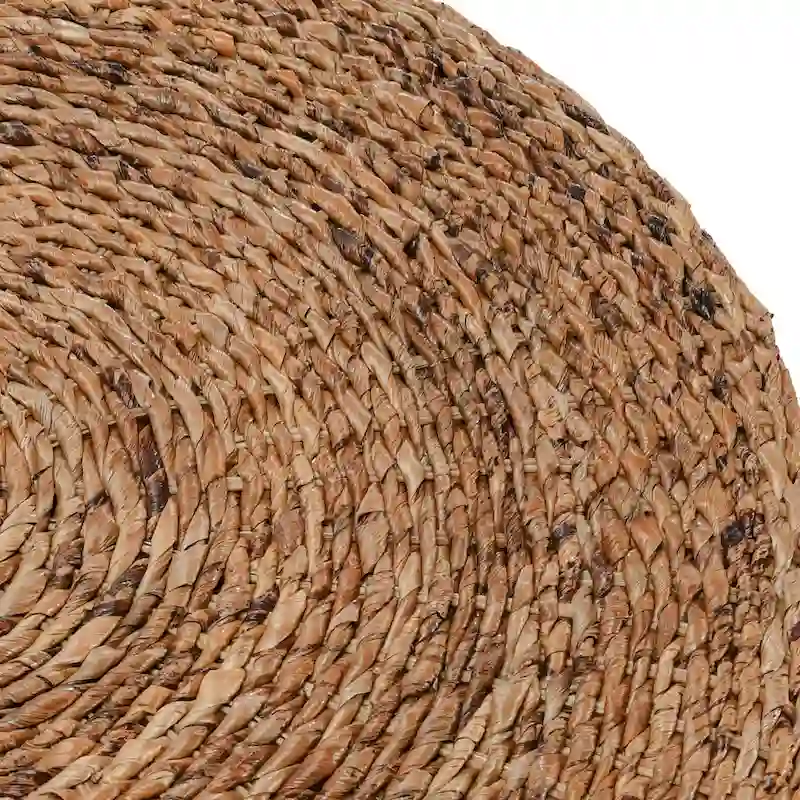 Natural Brown Rattan Round Coffee Table