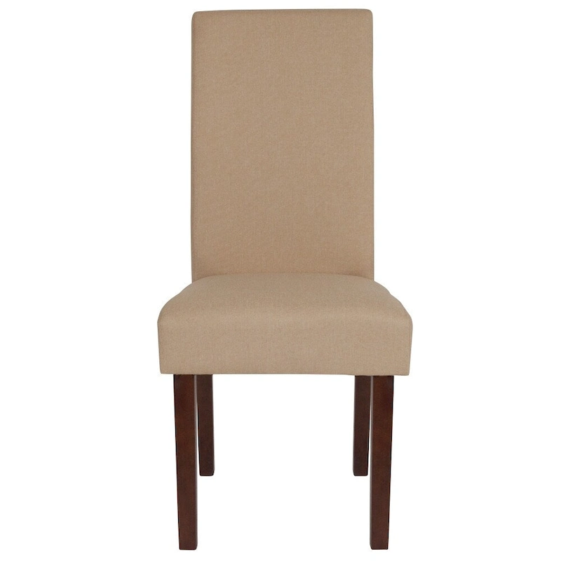 Tufted Parsons Chair with Side Panel Detail