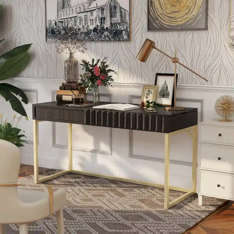 57-inch Metal Lift-top Standing Desk by Furniture