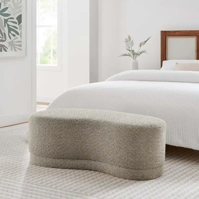 Nimbus 48 Upholstered Ottoman Bench