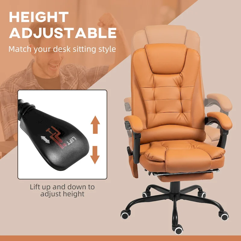 Massage Office Chair High Back Executive Recliner