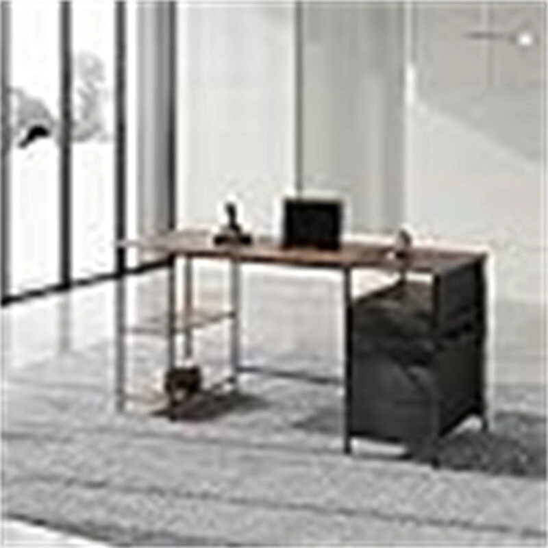 Desks with Drawers and Shelves - 21.65 D x 59.06 W x 29.13 H