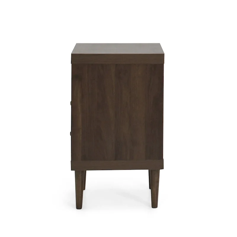 Mid-Century 2-Drawer Nightstand - Multiple Colors